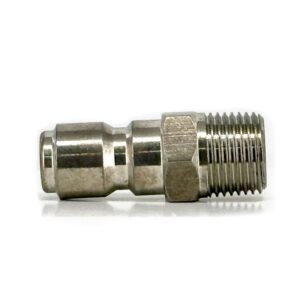 Male Plug SS 3/8"